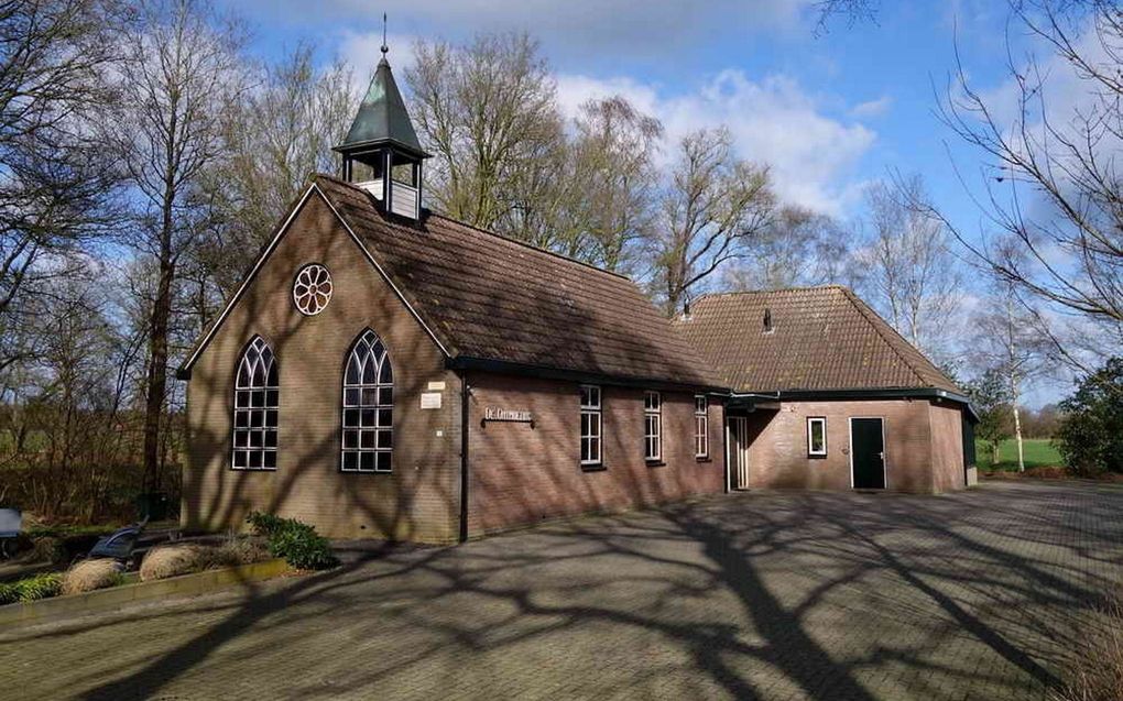 Kerkgebouw De Ontmoeting van de protestantse gemeente te Eesveen. beeld ghardeman.nl