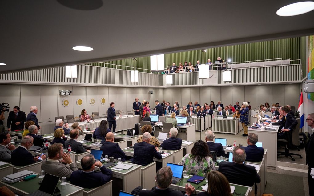 De Eerste Kamer buigt zich over de spreidingswet. beeld ANP, Phil Nijhuis