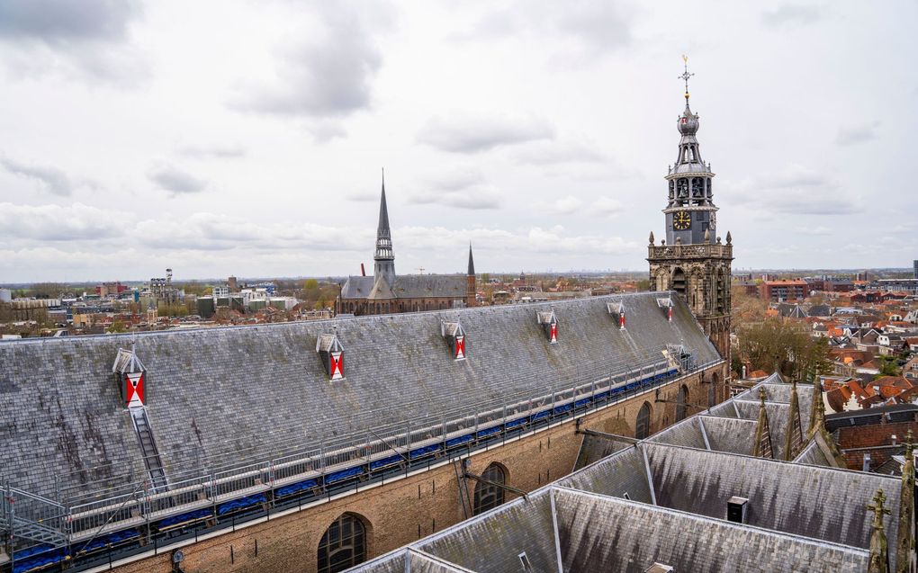 De Sint-Janskerk in Gouda. beeld Cees van der Wal