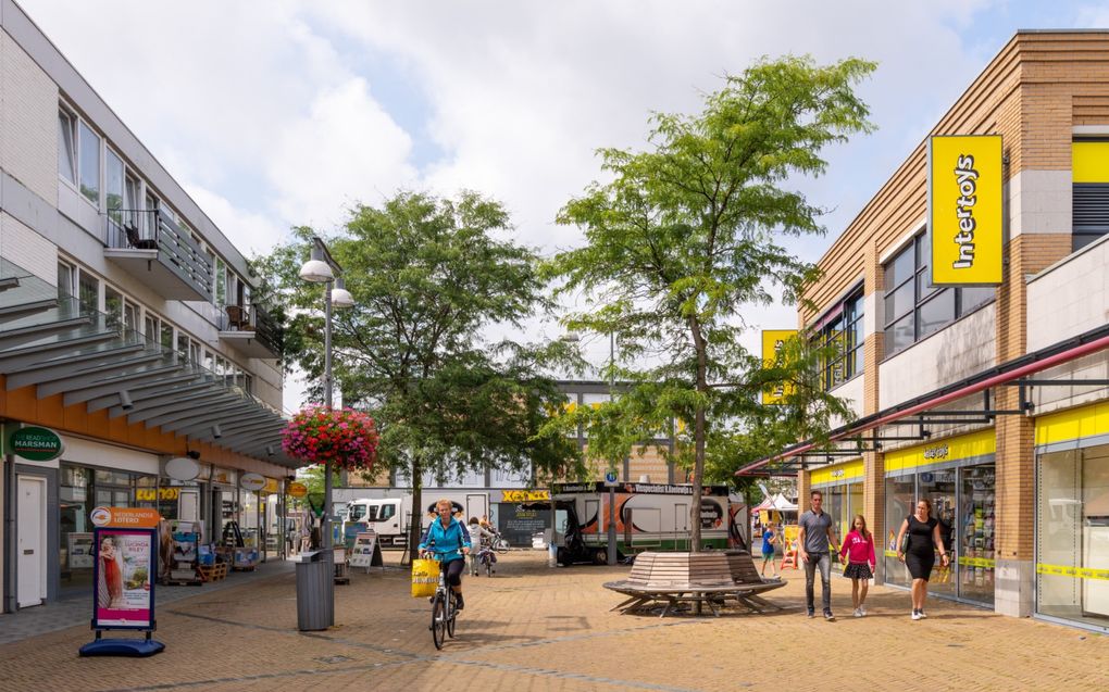 Leegstaand pand in Waalwijk. de gemeente krijgt subsidie om de winkelstraten op te knappen. beeld ANP, Rob Engelaar