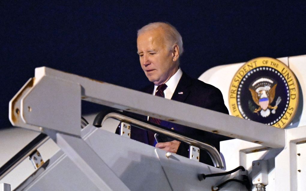 De Amerikaanse president Joe Biden. beeld AFP, Andrew Caballero-Reynolds