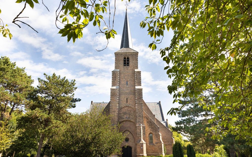 „De dorpskerken uit het verleden leggen nog steeds een dwingend getuigenis af van de enorme architectonische kwaliteit die men toen wist te bereiken.“Foto: de dorpskerk van Portugaal. beeld RD, Anton Dommerholt