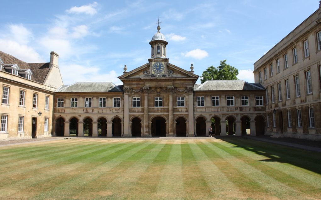 Emmanuel College in de Engelse stad Cambridge, waar veel puriteinen hun theologische opleiding volgden. beeld Wikimedia