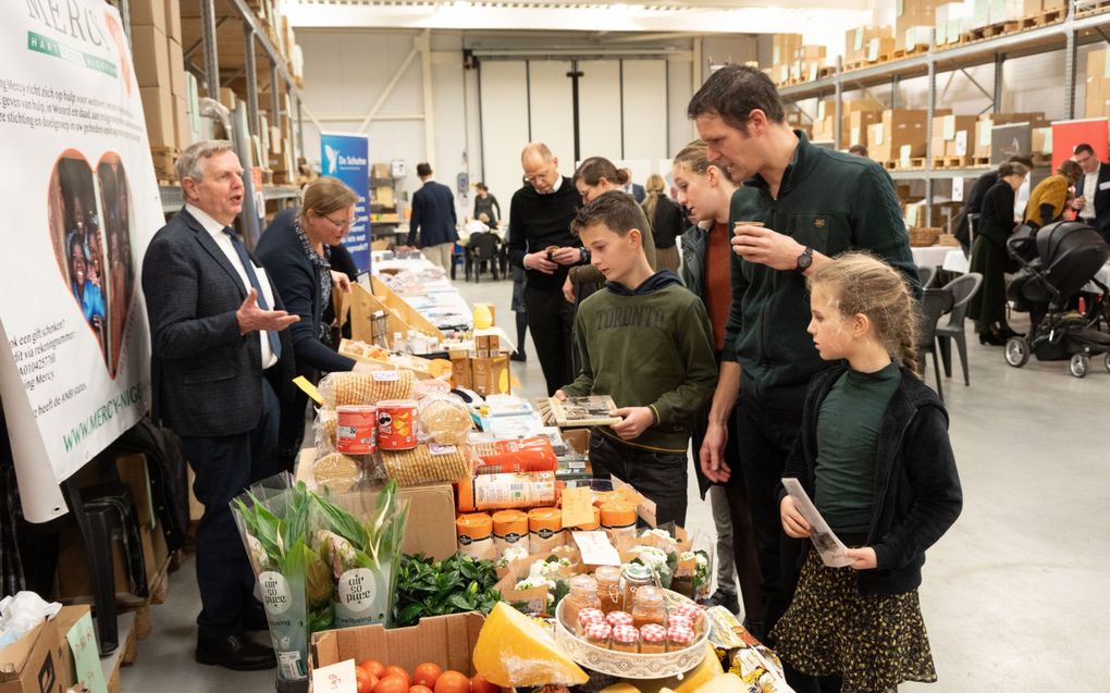 De Gereformeerde Bijbelstichting (GBS) heeft woensdag en donderdag de deuren van het kantoor in Leerdam opengezet voor belangstellenden. beeld RD, Anton Dommerholt