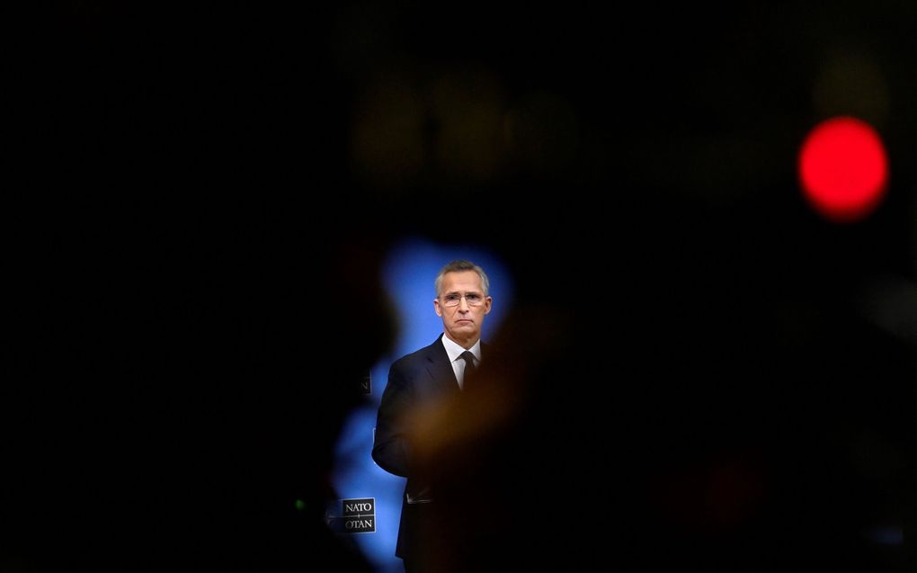 Jens Stoltenberg, secretaris-generaal van de NAVO. beeld AFP