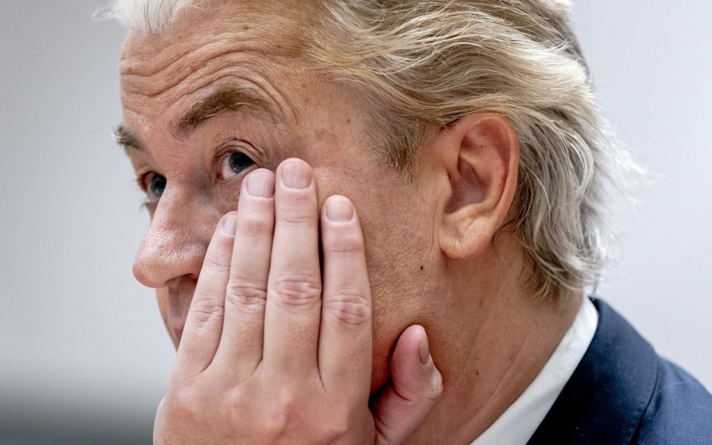 Wilders. beeld ANP, Remko de Waal