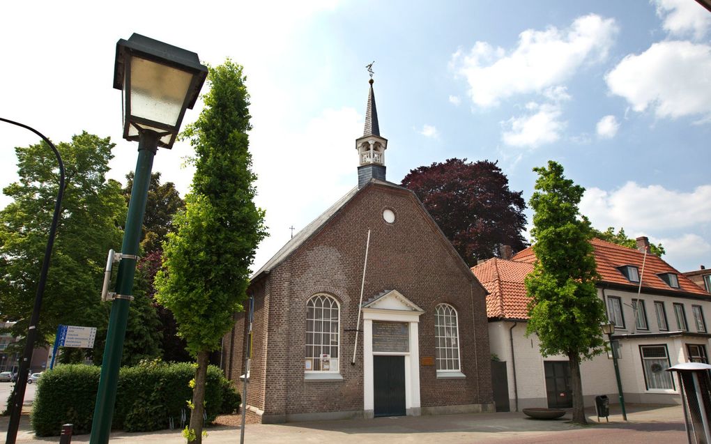 Het kerkgebouw van de protestantse gemeente in Cuijk. beeld RD, Anton Dommerholt