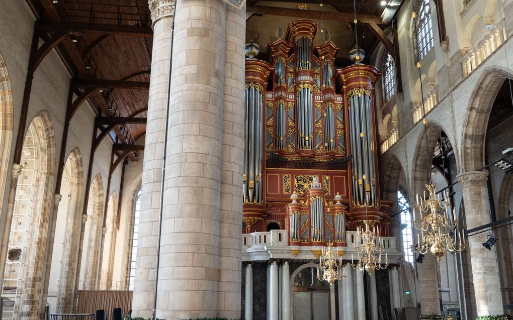 Het Marcussenorgel in de Laurenskerk in Rotterdam. beeld RD, Anton Dommerholt