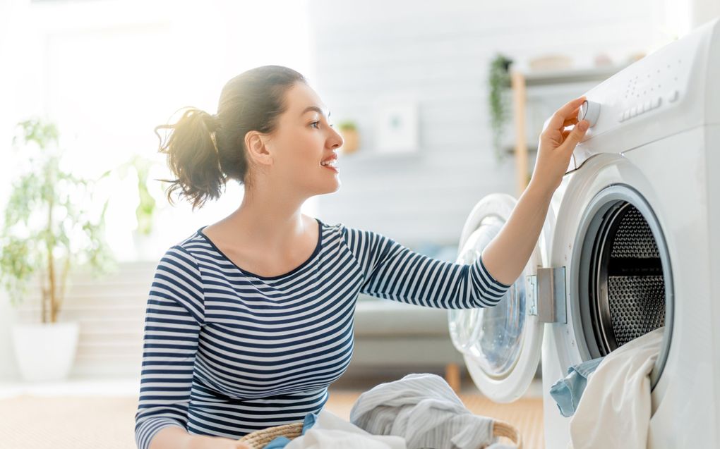 Wasjes draaien als de zon schijnt. beeld iStock