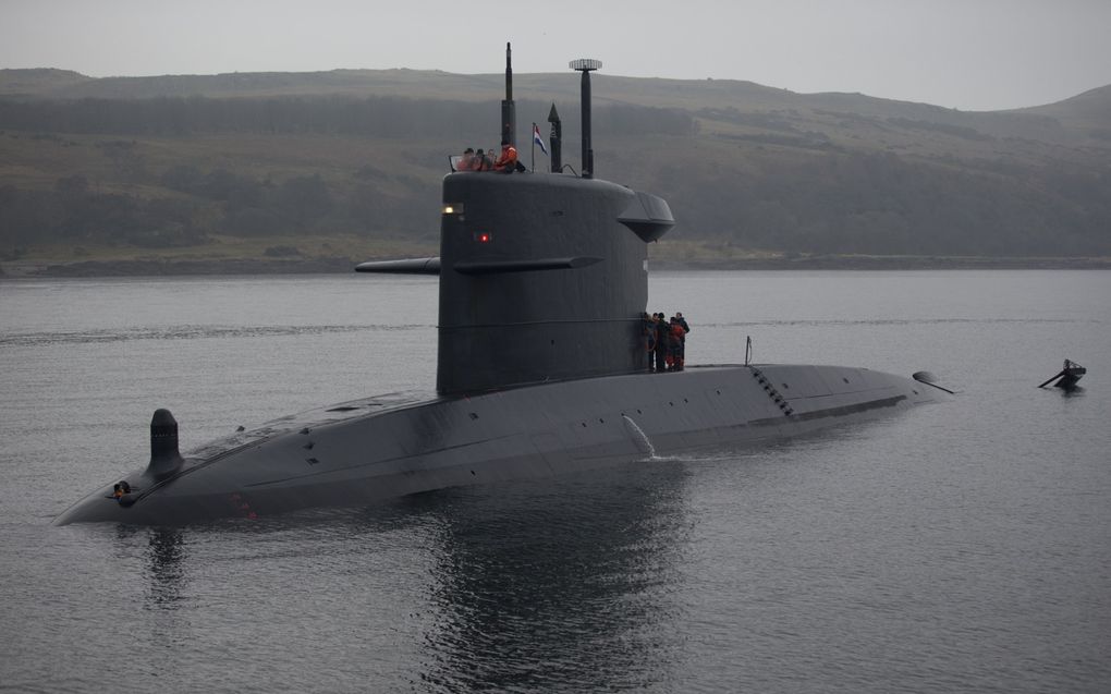 De order voor de vier nieuwe onderzeeboten, de opvolgers van de verouderde schepen van de Walrus-klasse, wordt mogelijk gegund aan de Franse combinatie Naval Group. Foto: onderzeeër Hr. Ms. Bruinvis. beeld ANP, Evert-Jan Daniels