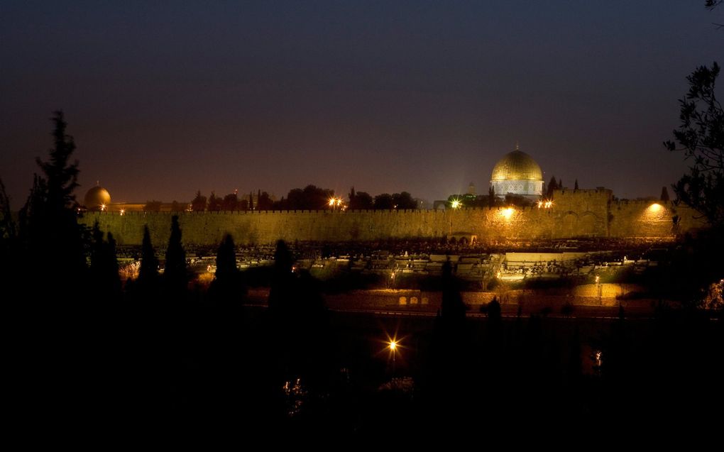 Zicht op Jeruzalem vanaf de Olijfberg. beeld RD, Henk Visscher