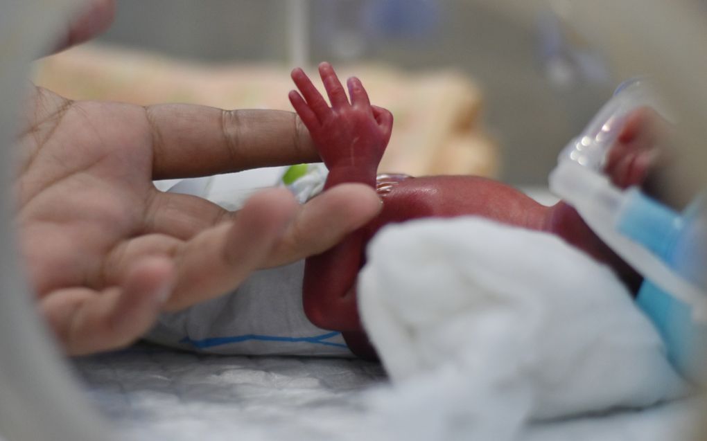 In Zweedse centra overleeft de helft van de baby’tjes die na 22 weken zwangerschap ter wereld komen. beeld Getty Images, Farrukh Saeed