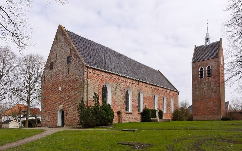 De Sint-Laurentiuskerk in Baflo. beeld Wikimedia