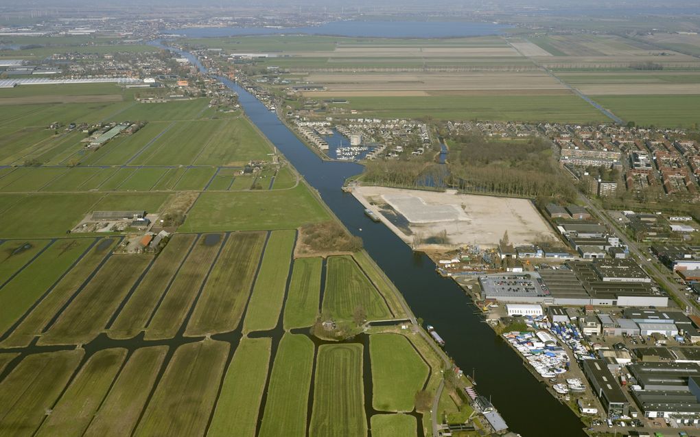 De polder Gnephoek bij Alphen aan den Rijn staat op een lijst van locaties waar woningbouw buiten de bebouwde kom wél mogelijk blijft. beeld ANP