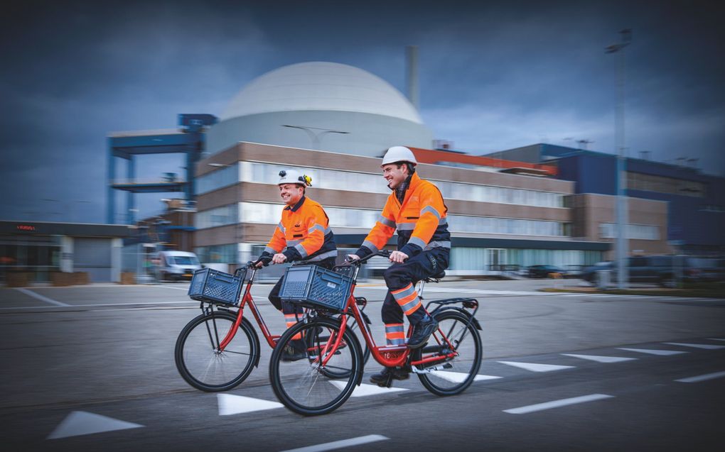 Voor het begeleiden van het bouwproces van de nieuwe kerncentrales moeten mensen worden opgeleid.  beeld EPZ, Ruden Riemens