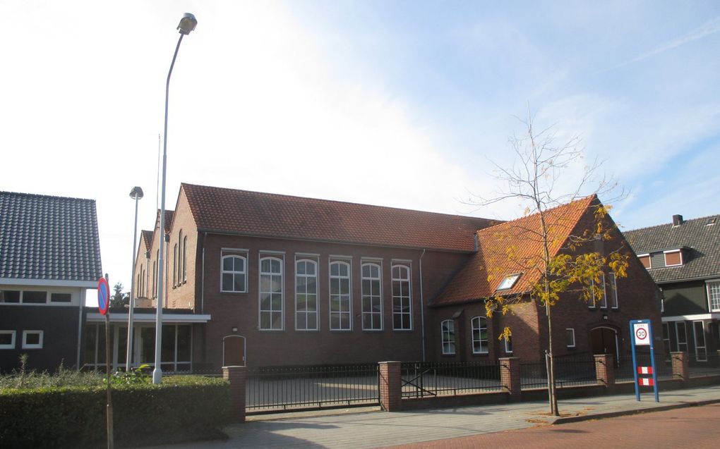 Het kerkgebouw van de vrije oud gereformeerde gemeente aan de Schaapsweg in Ede. beeld Wikimedia