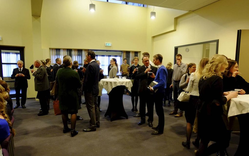 De onderwijsorganisatie KLS hield vrijdagavond een voorjaarsvergadering in kerkgebouw De Hoeksteen in Barneveld.  beeld RD