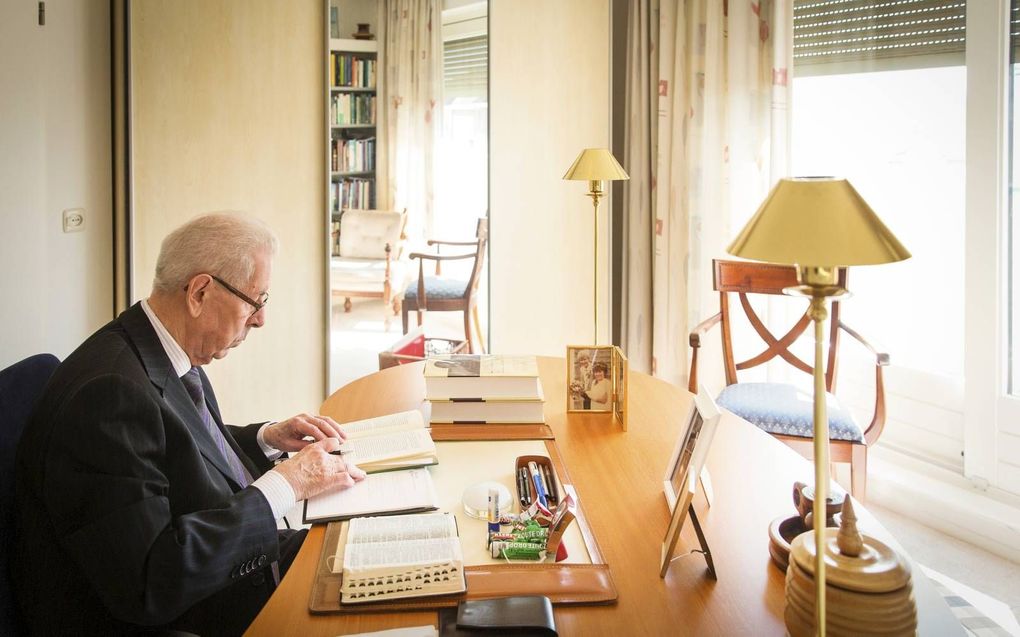 Voormalig burgemeester en SGP-senator Gert van den Berg. beeld RD, Henk Visscher