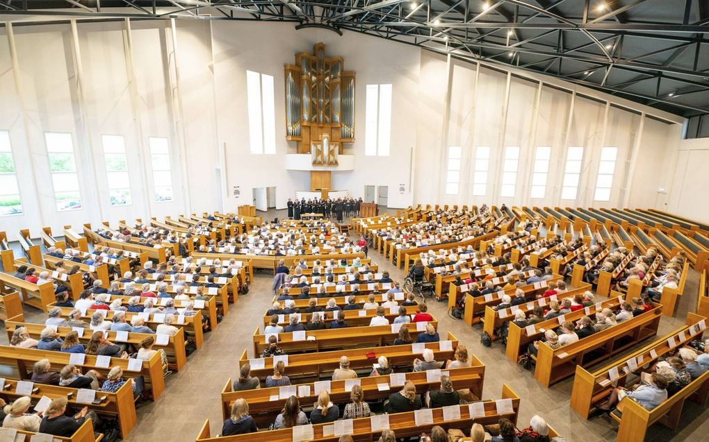 De Israëlvrouwenochtend van het deputaatschap voor Israël van de Gereformeerde Gemeenten wordt voortaan gehouden in Geldermalsen. beeld Cees van der Wal