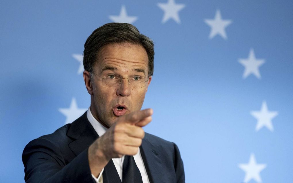 Rutte. beeld ANP, Jerry Lampen