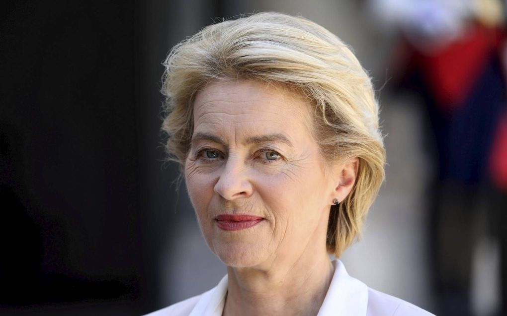 Ursula von der Leyen. beeld AFP, Ludovic Marin