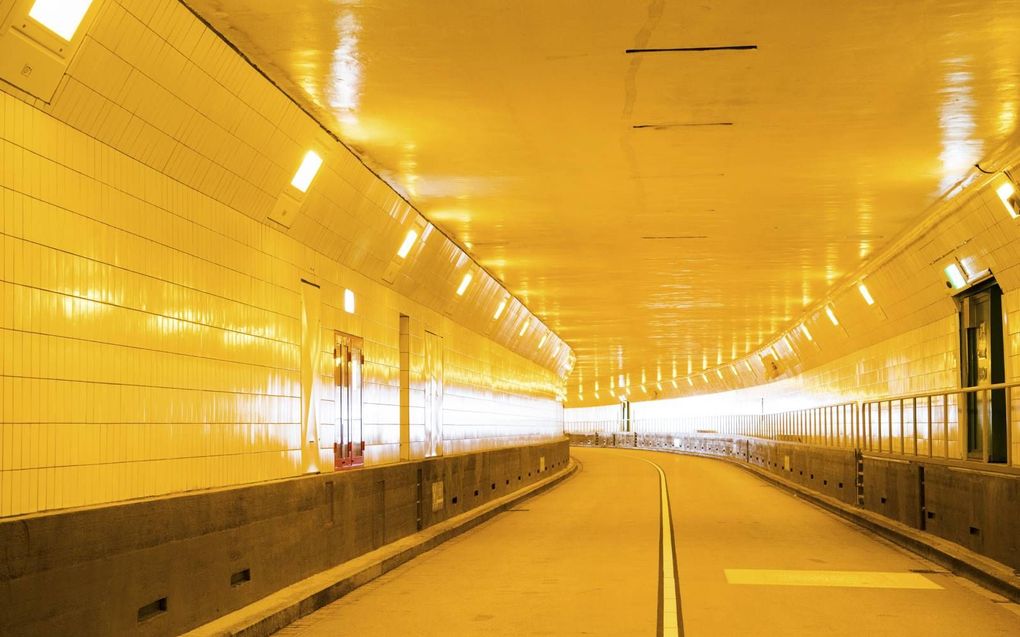 Maastunnel. beeld ANP, Piroschka van de Wouw