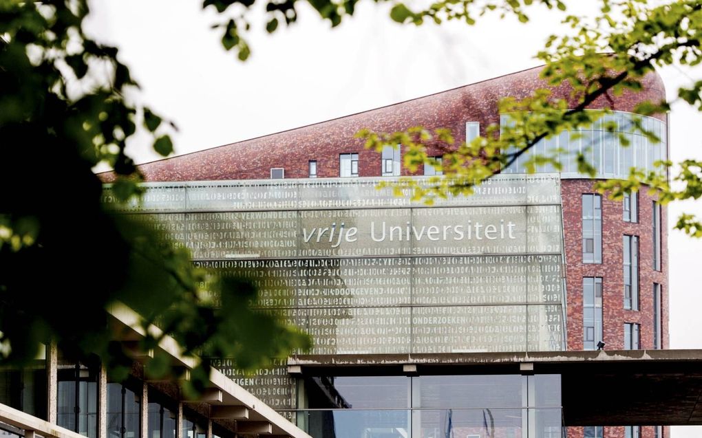 Het gebouw van de Vrije Universiteit Amsterdam. beeld ANP, Koen van Weel