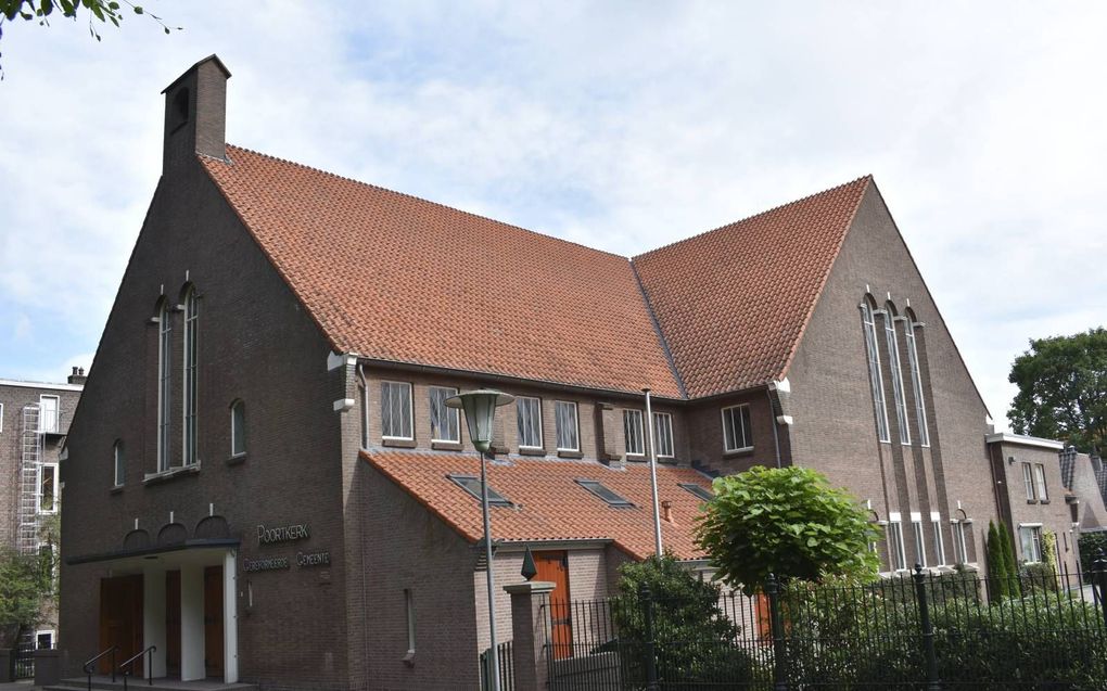 De Poortkerk van de gereformeerde gemeente in Kampen. beeld RD