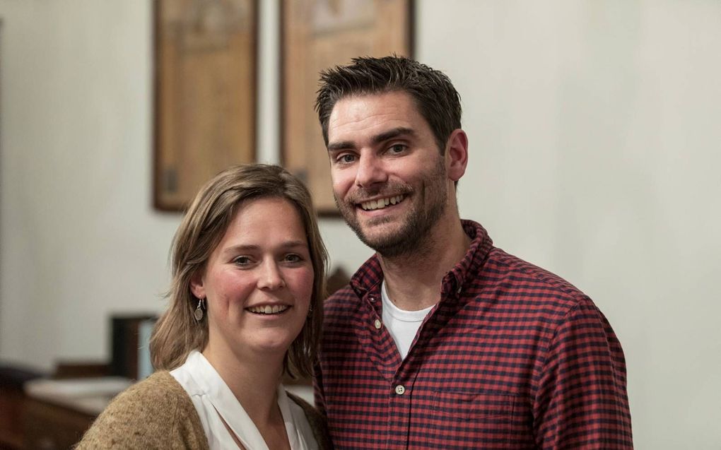 Gerard en Janneke de Wit hopen in de door en door atheïstische stad Schwerin een christelijke gemeenschap te stichten. beeld André Dorst