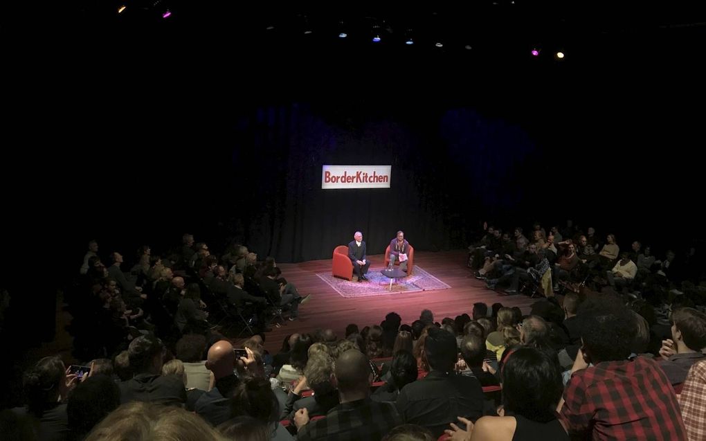 Richard Dawkins in Den Haag. beeld RD