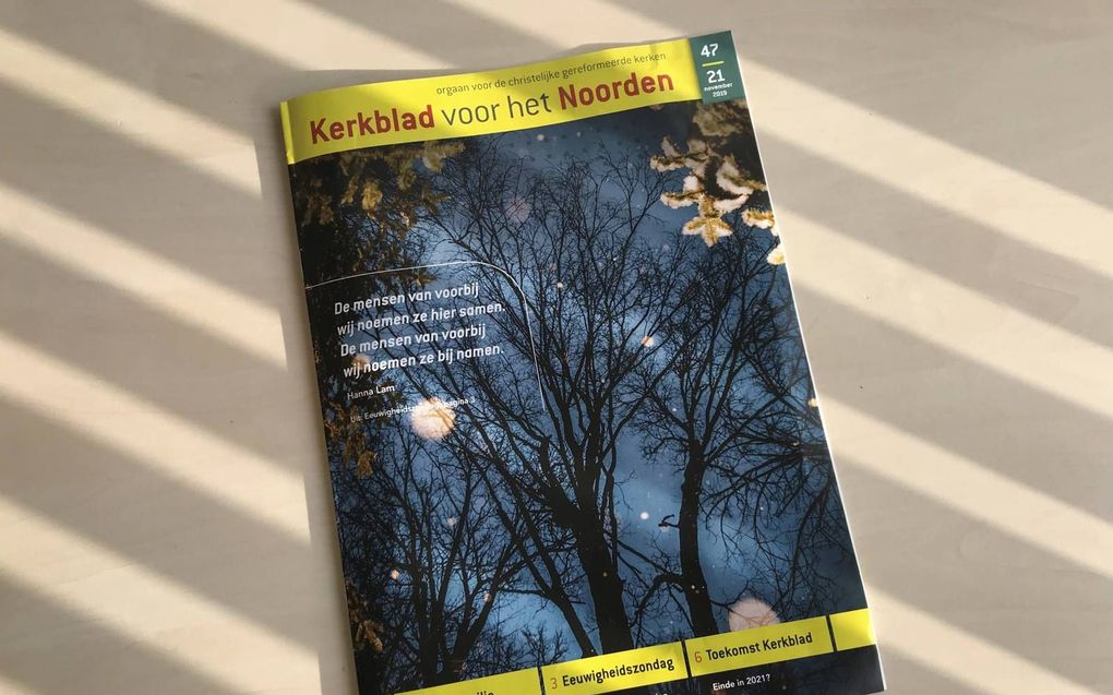 Het Kerkblad voor het Noorden. beeld André Dorst