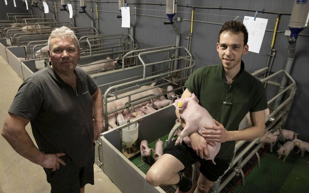 Klaas Mijnheer (l.) en Pieter Post. beeld RD, Anton Dommerholt