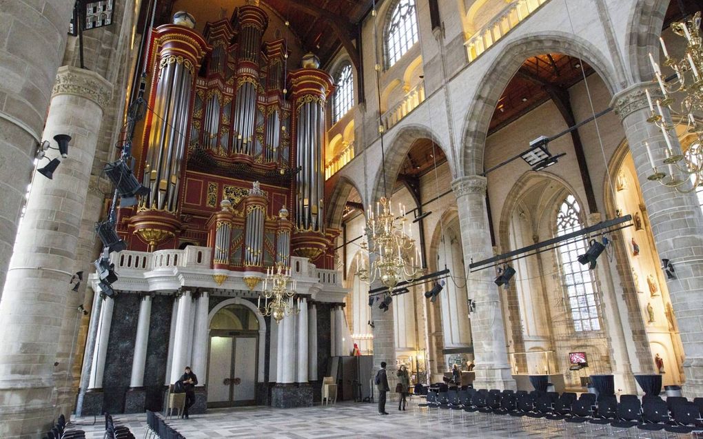 De Laurenskerk van Rotterdam gaat fondsen werven om een nieuw, middelgroot koororgel te bouwen. beeld RD, Anton Dommerholt