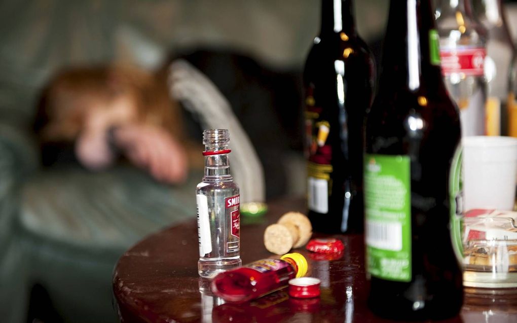 Overmatig alcoholgebruik is erg schadelijk voor het brein. beeld ANP, Roos Koole