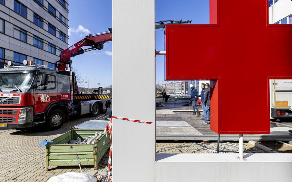 In de ziekenhuizen in Limburg en Brabant is de situatie op de ic’s onder controle. In het Erasmus MC zijn er na 12 maart geen patiënten uit het zuiden bijgekomen.  beeld Maastricht Universitair MC