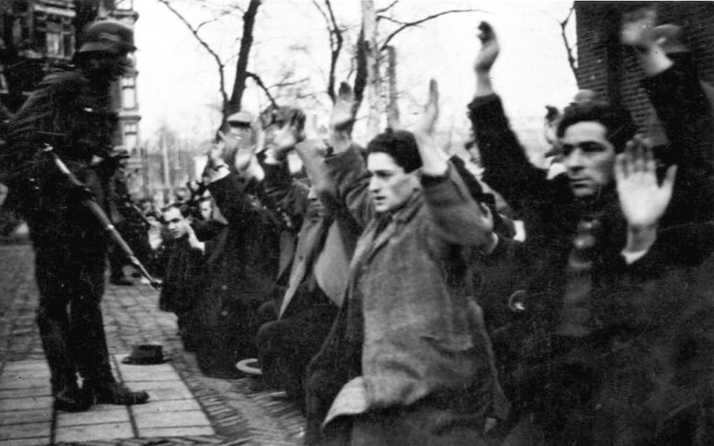 Het harde optreden tegen de Februaristaking zorgde ervoor dat veel Nederlanders niet meer in actie durfden komen tegen de Jodenvervolging. beeld Wikipedia