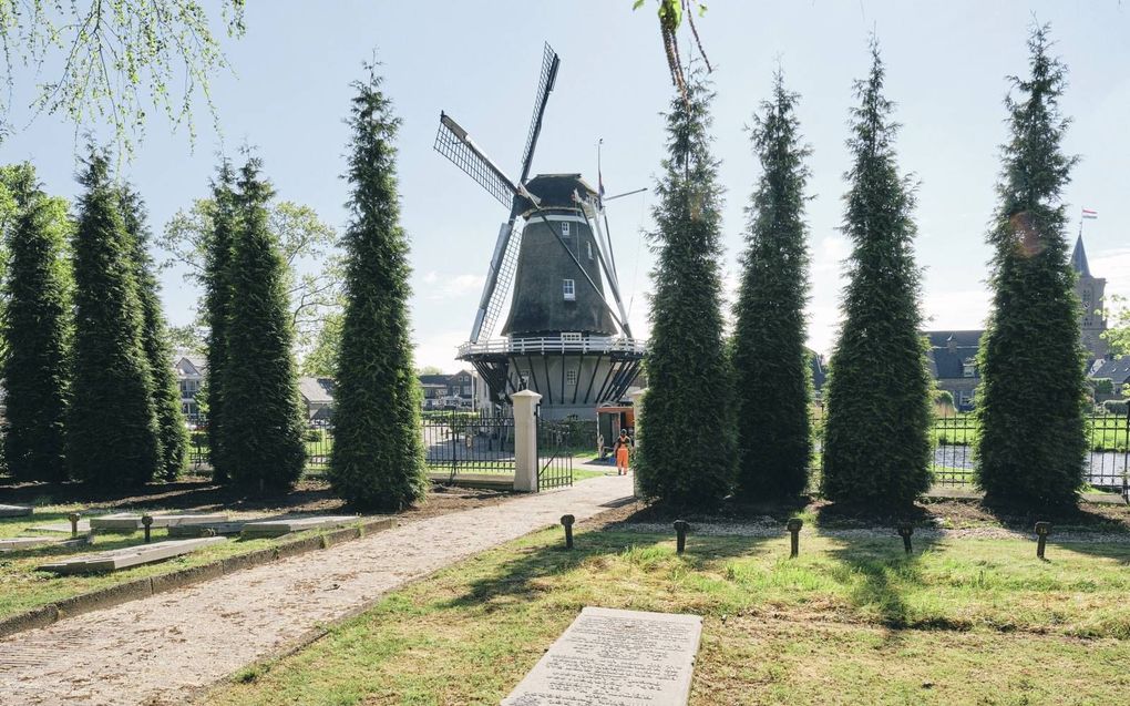Molen De Hoop in Bunschoten. beeld Sjaak Verboom