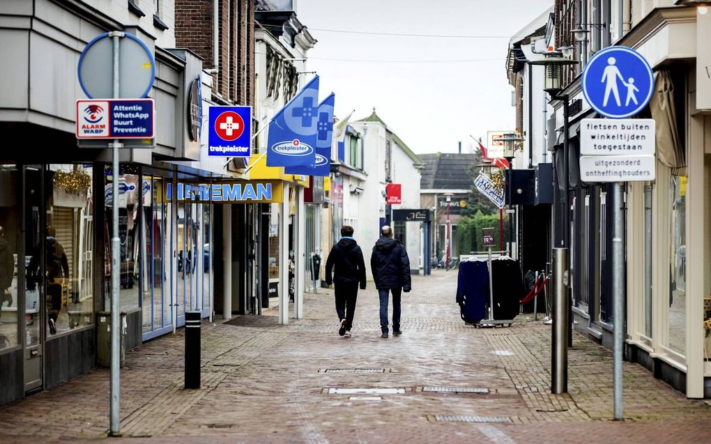 West Betuwe (waar onder meer Geldermalsen deel van uit maakt) zit in een crisis. Een raadsmeerderheid steunde maandag een motie van wantrouwen tegen de wethouders. Foto: straatbeeld in Geldermalsen.  beeld ANP, Koen van Weel