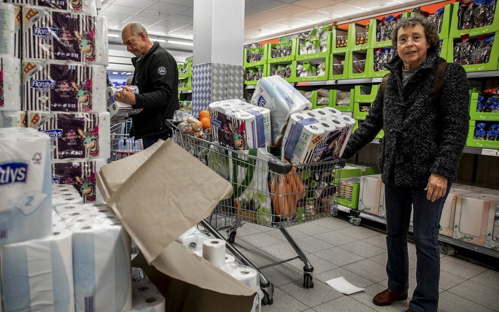 Run op toiletpapier. beeld ANP, Jeffrey Groeneweg