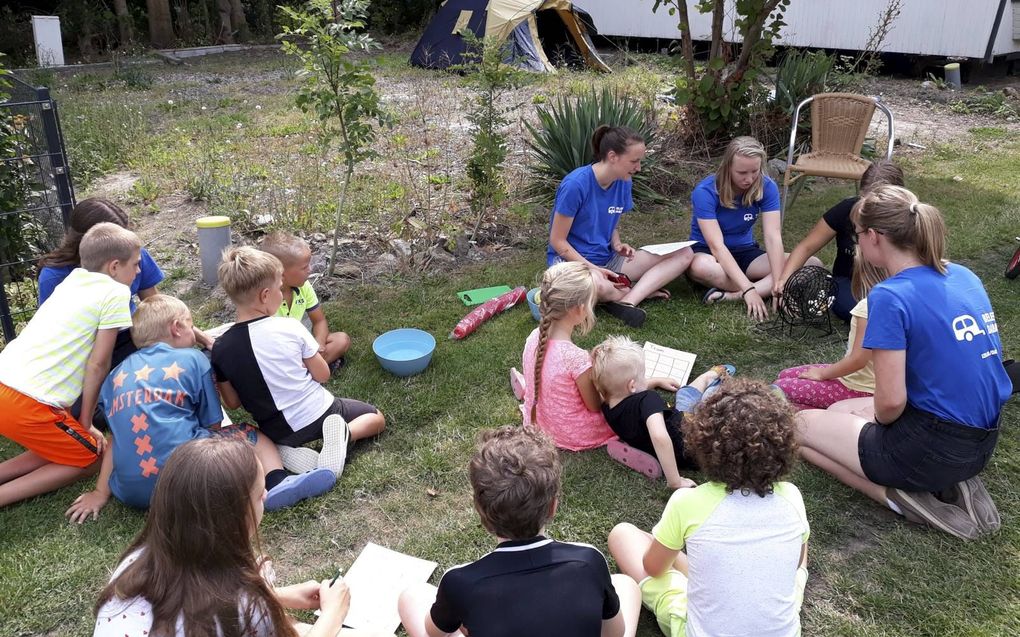 Dabar organiseert onder meer kinderactiviteiten op campings. Op diverse locaties wordt het gebruikelijke programma vanwege de coronamaatregelen deze zomer aangepast.  beeld Dabar