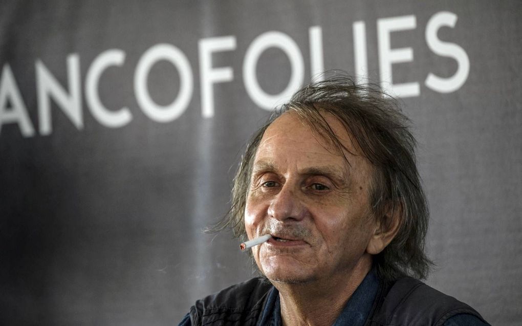 De Franse schrijver Houellebecq. beeld AFP, Xavier Leoty