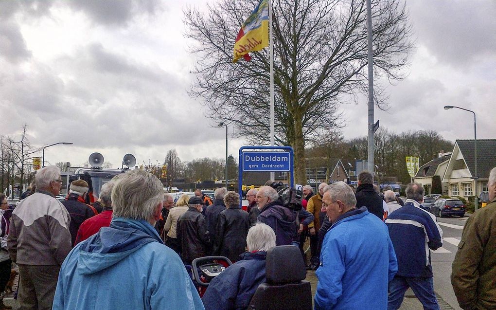 Dordrecht lijfde Dubbeldam vijftig jaar geleden in. Dubbeldammers vonden dat maar niks.  beeld André Bijl