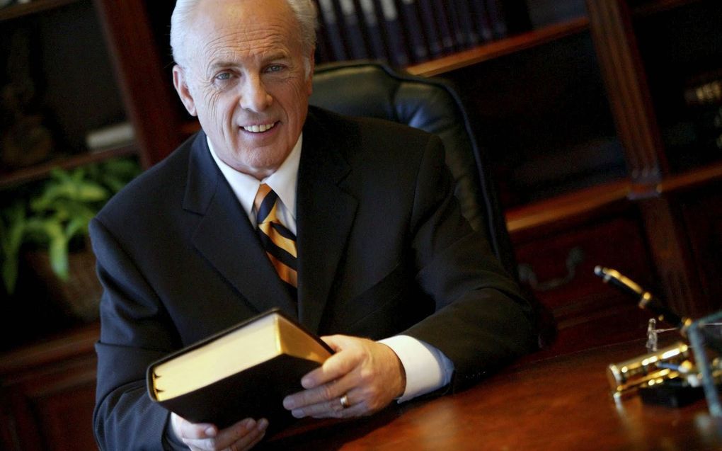 De Amerikaanse theoloog en predikant dr. John MacArthur. beeld patheos.com