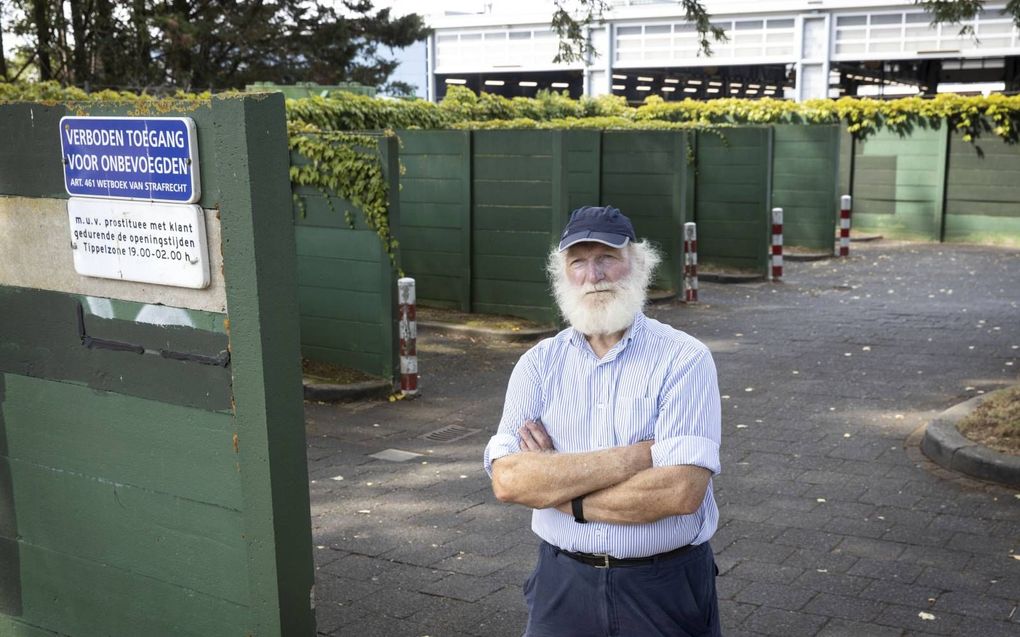 Jan Schoenmaker werkte bijna twintig jaar als wijkagent op en rond de Utrechtse tippelzone. „Mijn uitgangspunt was: prostituees zijn geen uitschot, maar medemensen.” beeld RD, Anton Dommerholt