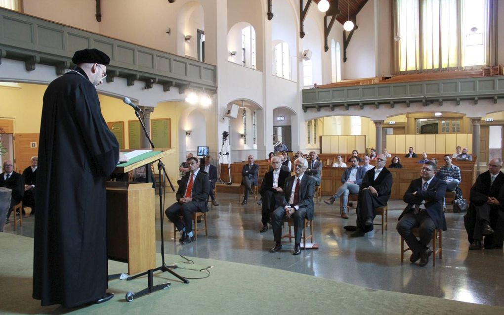 Jaaropening Theologische Universiteit Kampen. beeld Sijmen Reehoorn