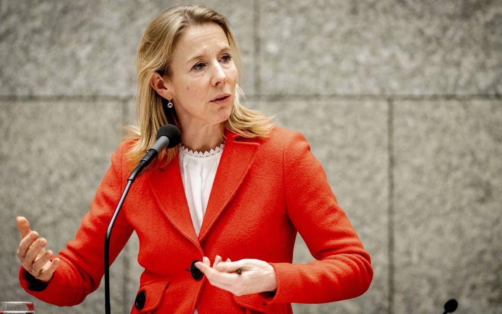 Staatssecretaris Stientje van Veldhoven (Infrastructuur en Waterstaat). beeld ANP, Sem van der Wal