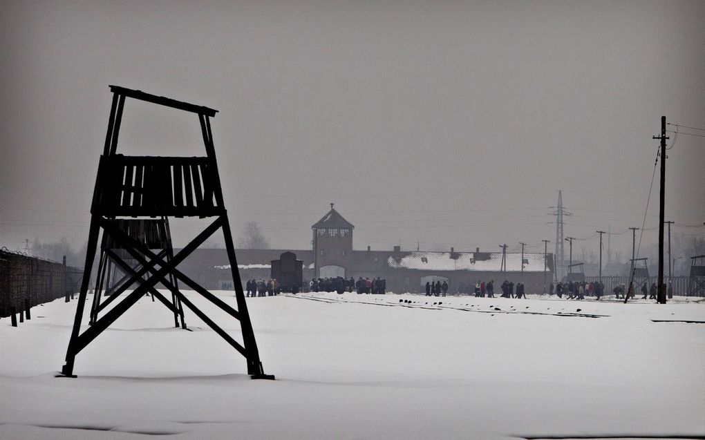 Het voormalig concentratiekamp Auschwitz en Birkenau, de plaats waar de meeste Joden werden vermoord. beeld Henk Visscher, RD