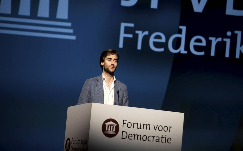 JFVD-voorzitter Freek Jansen wordt beticht van neonazistische sympathieën. beeld ANP, Jeroen Jumelet