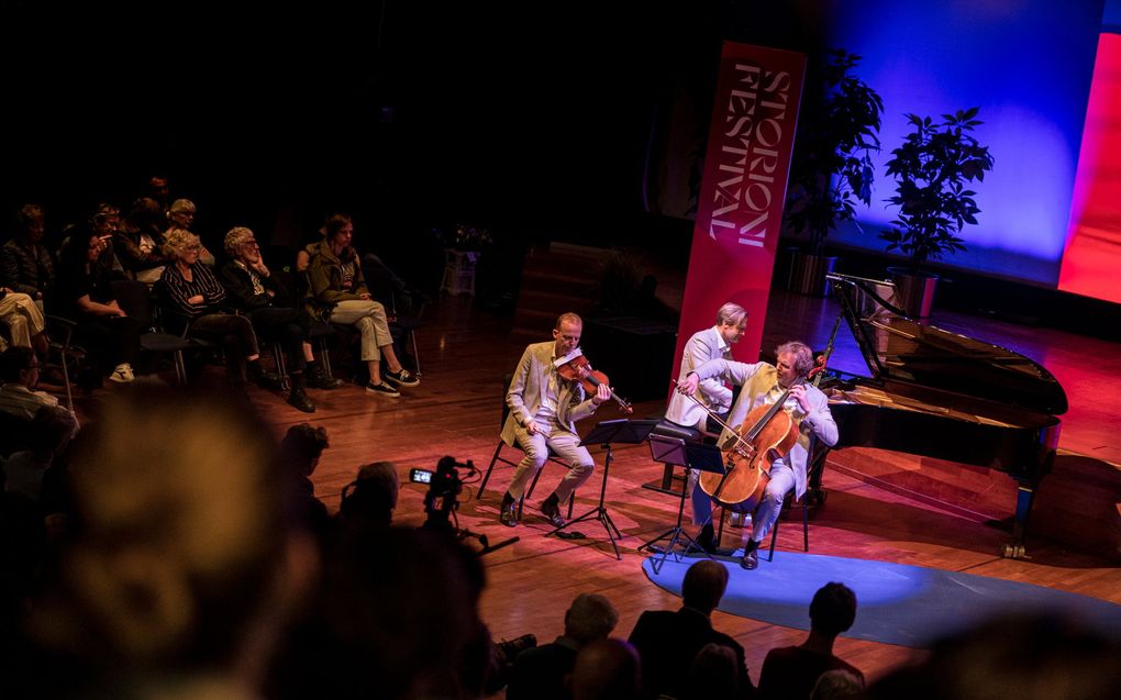 Het Storioni Trio. beeld Max Kneefel