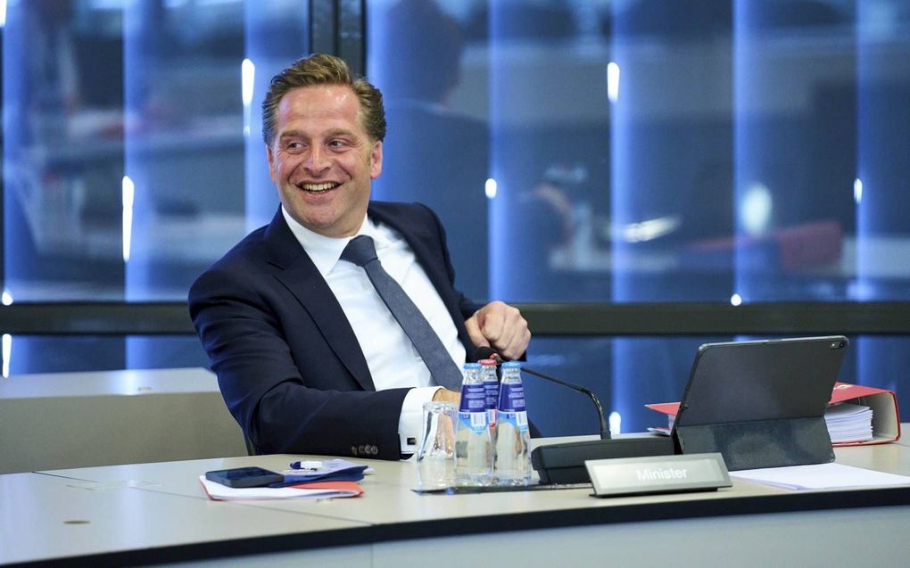 De zorgwoordvoerders van de Tweede Kamer onderbraken donderdag het meireces voor een debat met minister De Jonge over zijn testwet. beeld ANP, Phil Nijhuis

